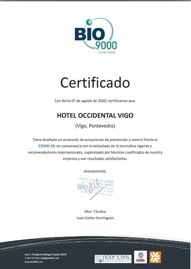 Occidental Vigo Hotel Екстериор снимка